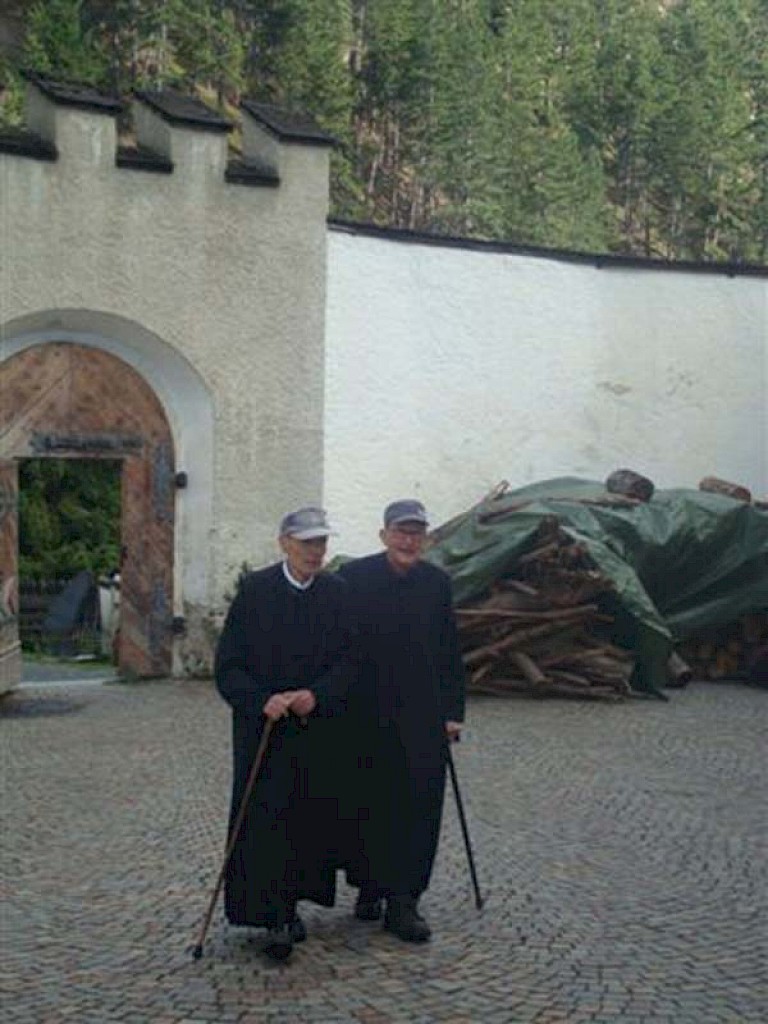 Mönche auf dem Marienberg