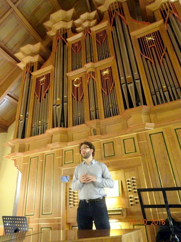 Grenzing Orgel im Temple des Eaux-Vives